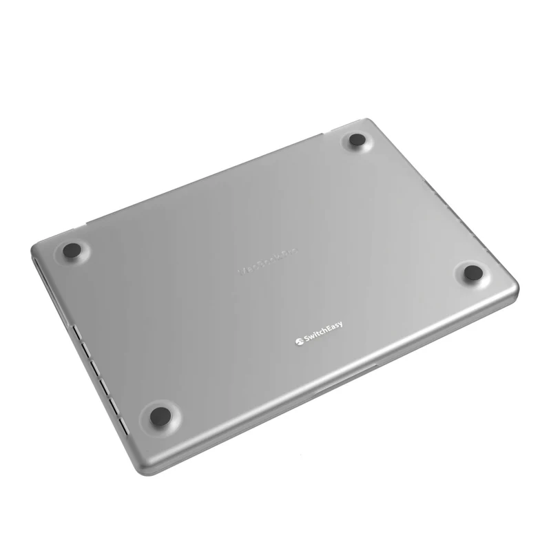 SwitchEasy - Étui pour MacBook Nude Case pour MacBook Pro 14" - Noir translucide