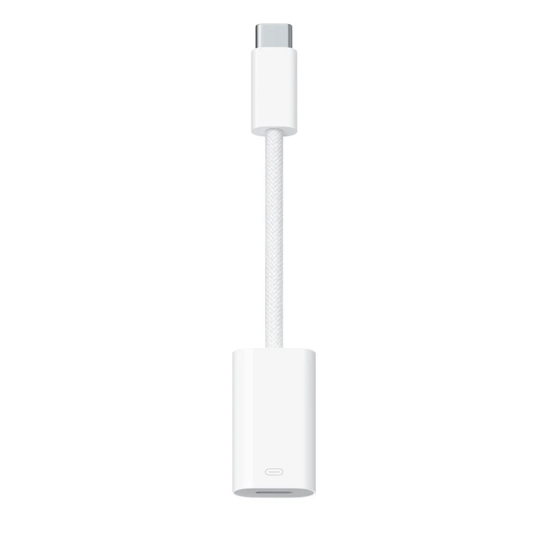 Apple - Adaptateur USB-C vers Lightning - Blanc