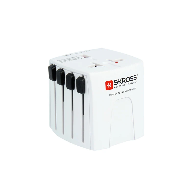 SKROSS World MUV Micro Travel Adapter - White
