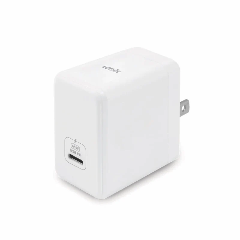 LOGiiX Power Plus 65W USB PD Wall Charger - White