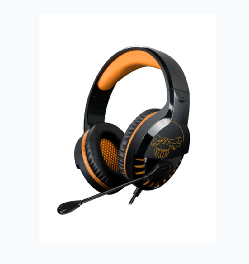 Casque Avec fil Arceau Gaming Noir, Orange Spirit of Gamer PRO-H3