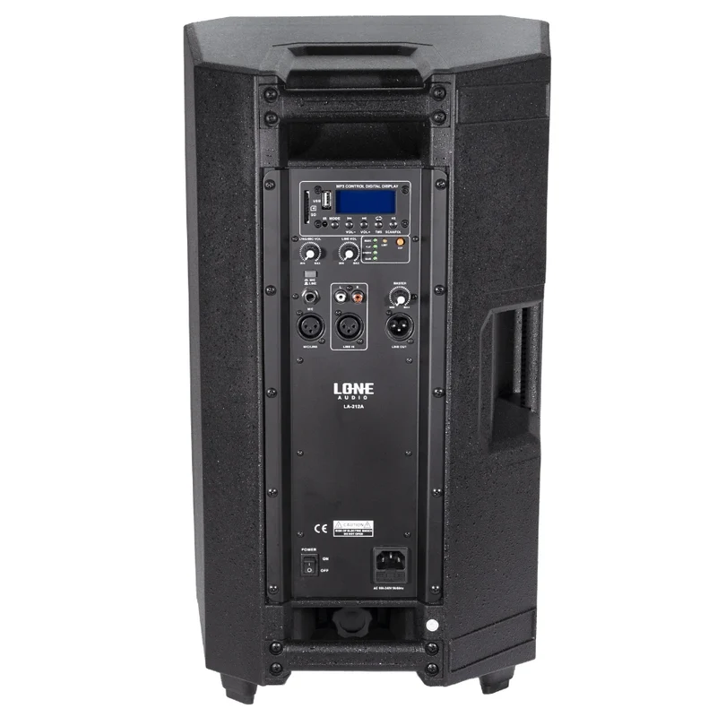 ENCEINTES PROFESSIONNELLES ACTIVES 280W EN 2 VOIES BASS-RÉFLEX