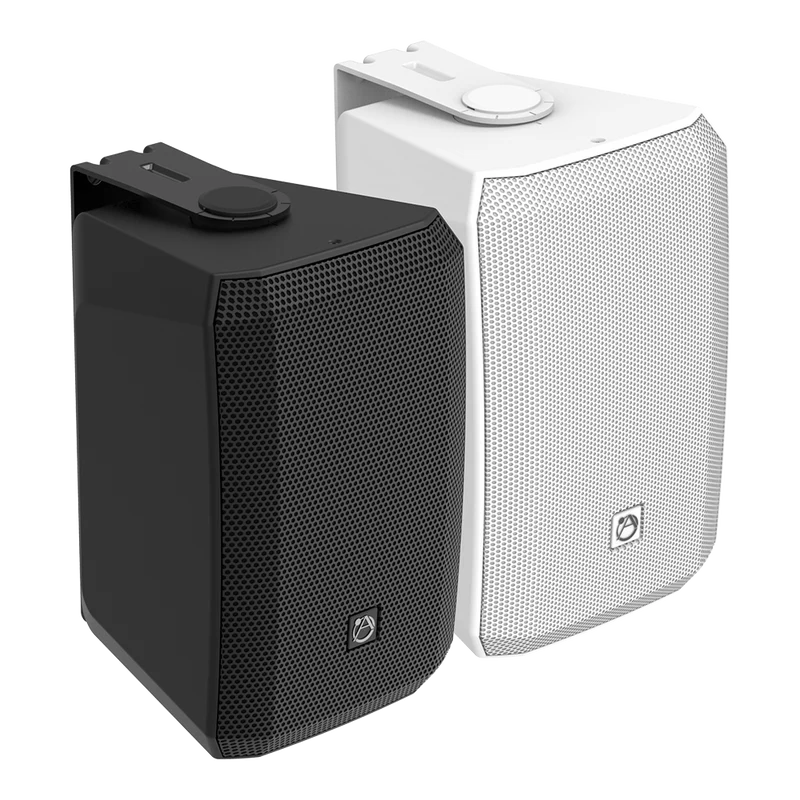 Haut-parleur surface AS-5T-B AtlasIED Noir. Prix unitaire, vendu en paire