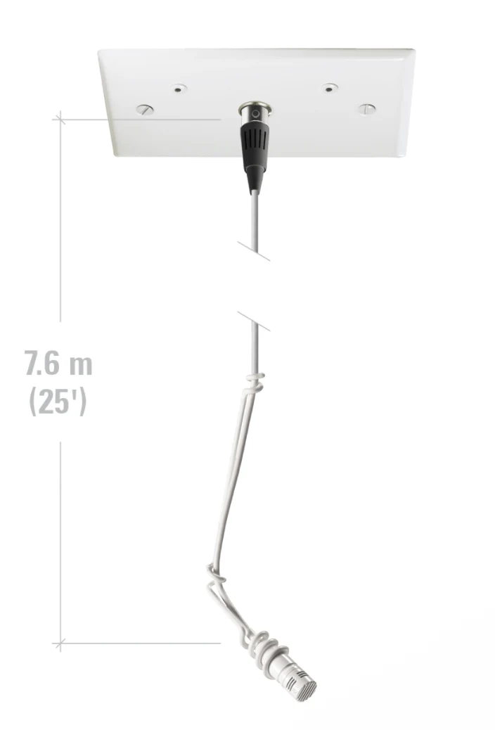 Microphone suspendu à condensateur cardioïde U853