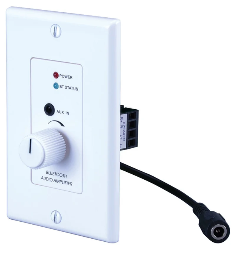 Amplificateur plaque murale 30 W, 2 canaux avec technologie sans fil Bluetooth PA230WP