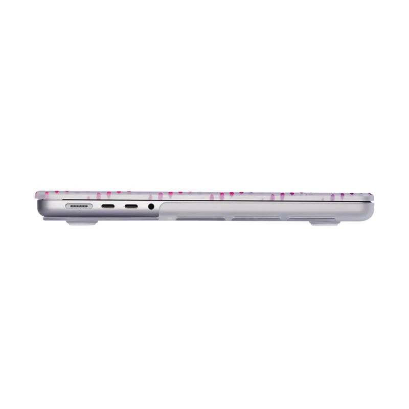SwitchEasy Artist Protective Case for MacBook Air 13.6" (M2 2022 / M3 2024) - Polka Dots/Aurora