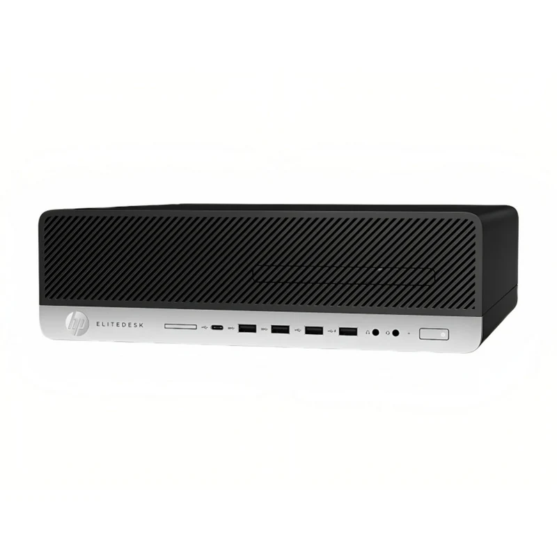 HP - Ordinateur de bureau EliteDesk 800 G3 SFF remis à neuf - Intel Core i7-6700 - 1To SSD - 16 Go RAM -Windows 10 Professionnel