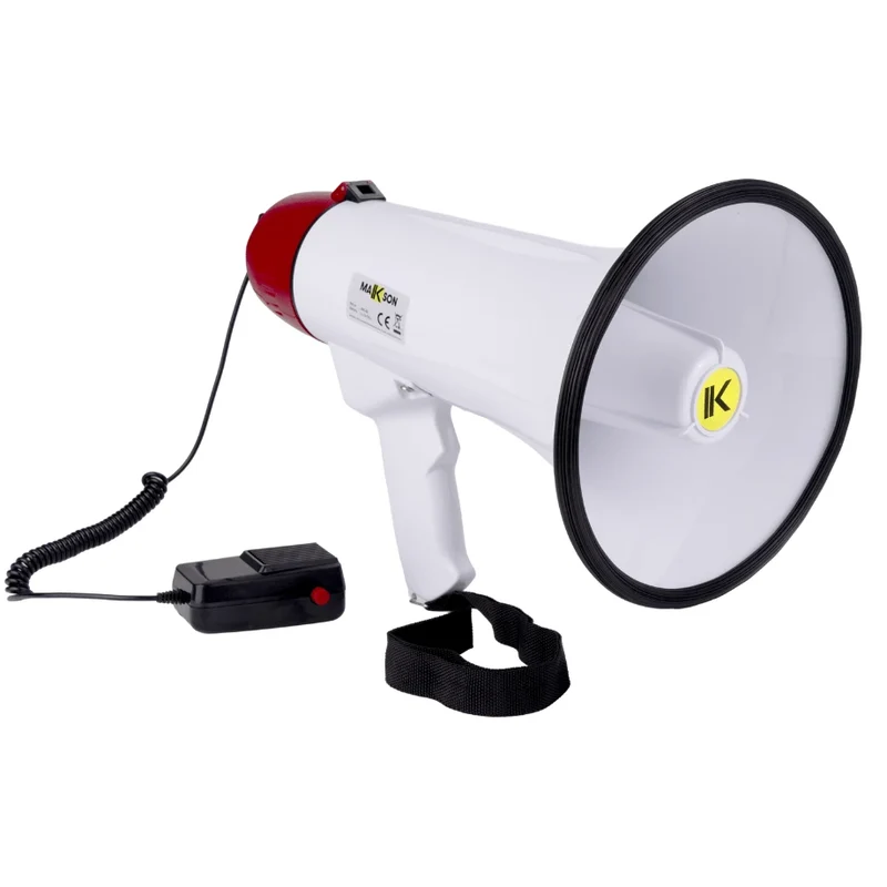 MÉGAPHONE PROFESSIONNEL - PORTE VOIX PUISSANCE 40W