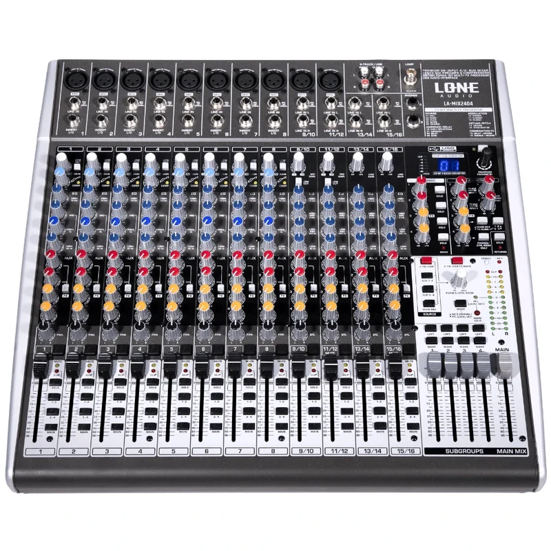 TABLE MIXAGE MULTIMÉDIA 24 CANAUX