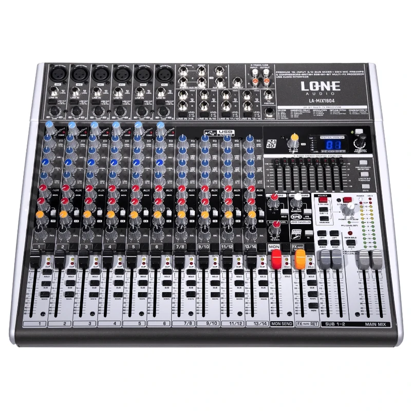 TABLE MIXAGE MULTIMÉDIA 18 CANAUX