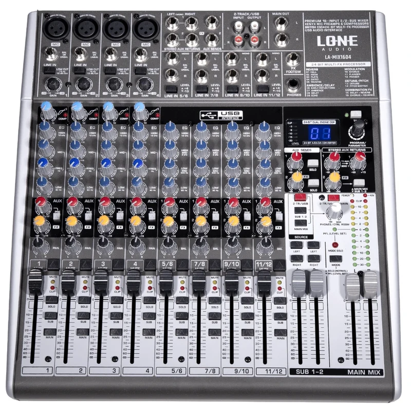 TABLE MIXAGE MULTIMÉDIA 16 CANAUX