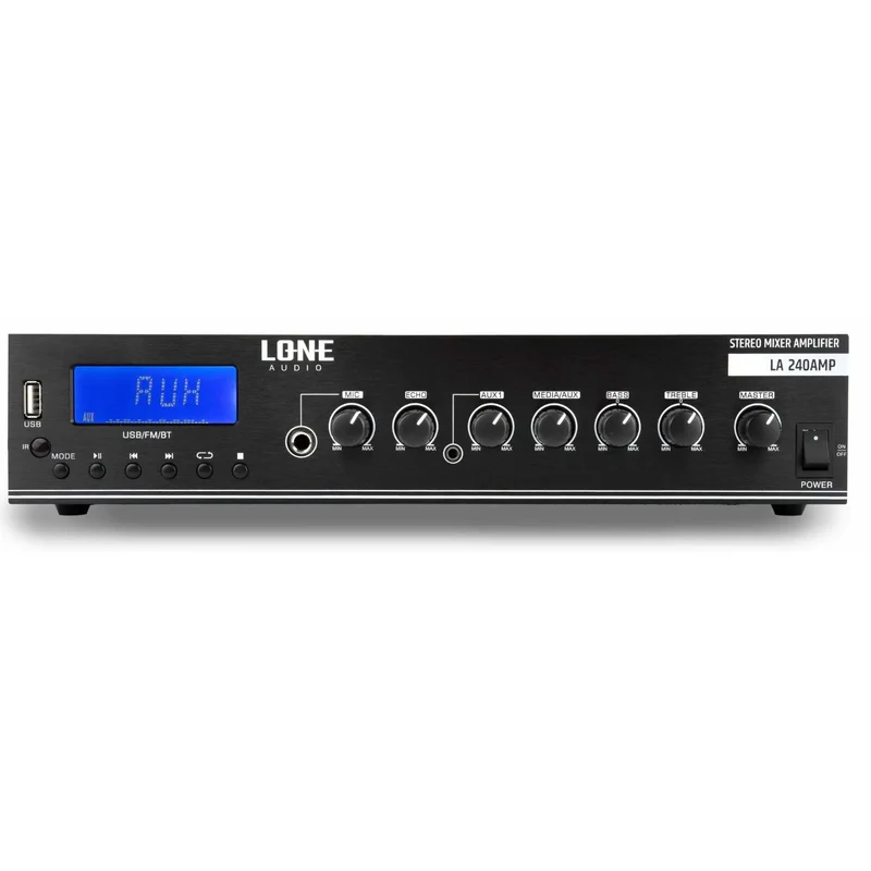 AMPLIFICATEUR STÉRÉO 2X120W EN 8Ω