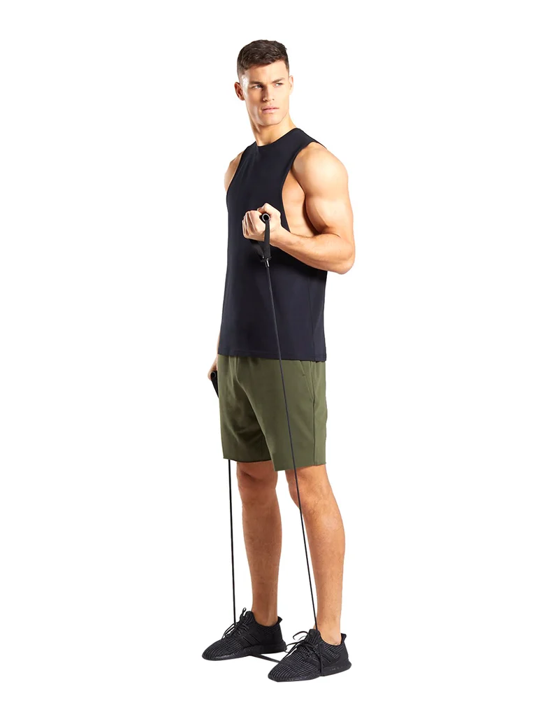 T-shirt with large slits