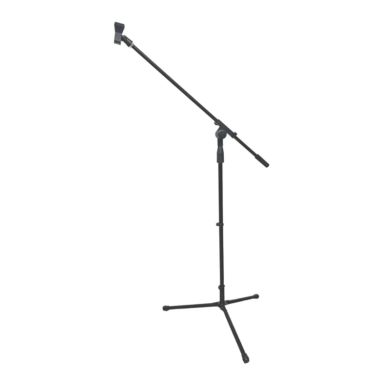 PIED DE MICRO AVEC PERCHE ORIENTABLE ET TÉLESCOPIQUE