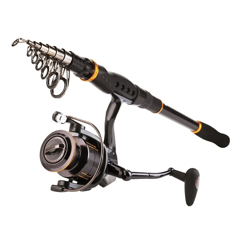 Telescopic Fishing Rod and Reed