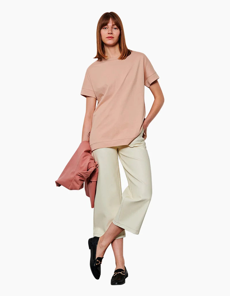 Oversized Cotton Blouse