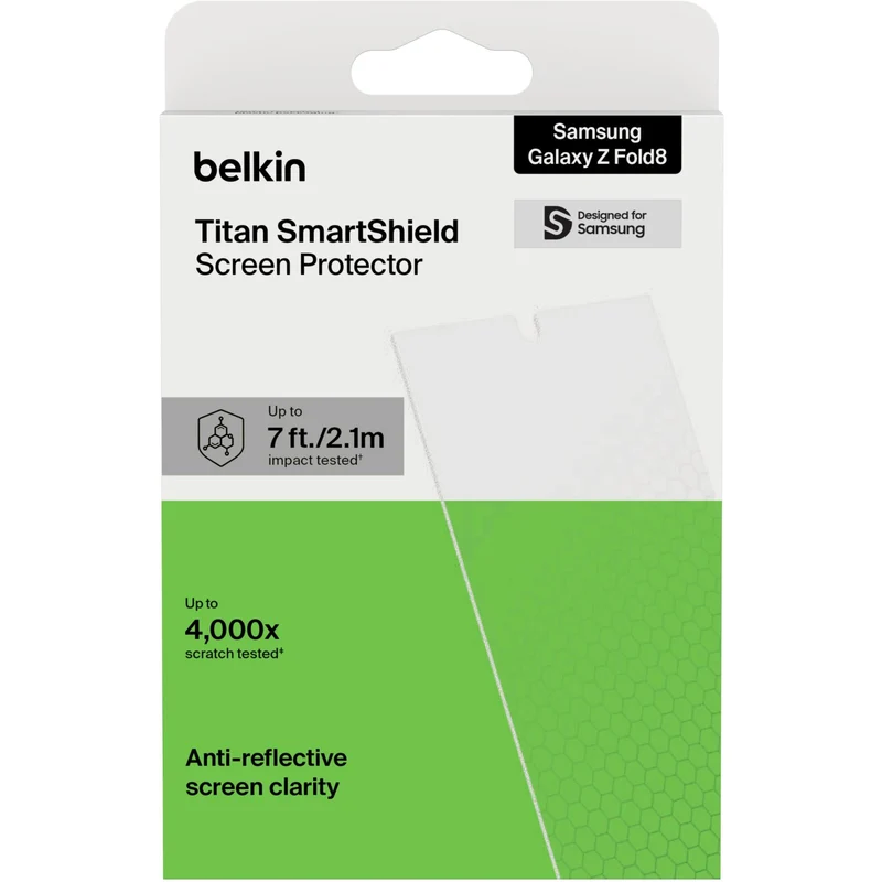 Belkin SheerForce Titan SmartShield Screen Protector for Galaxy Z Fold8