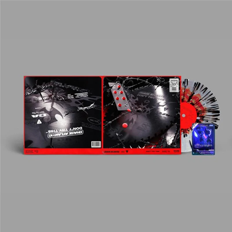 DON’T TRY THIS EP (Clear w/Red & Orange Smush / Black & White Splatter Vinyl)
