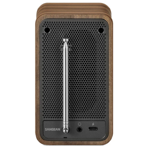 Sangean DDR-8 DAB/FM/BT Wooden Cabinet Radio - Vintage Walnut