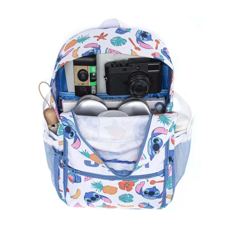 Disney Laptop Backpack Lightweight Kids School Bag Lilo and Stitch 26L