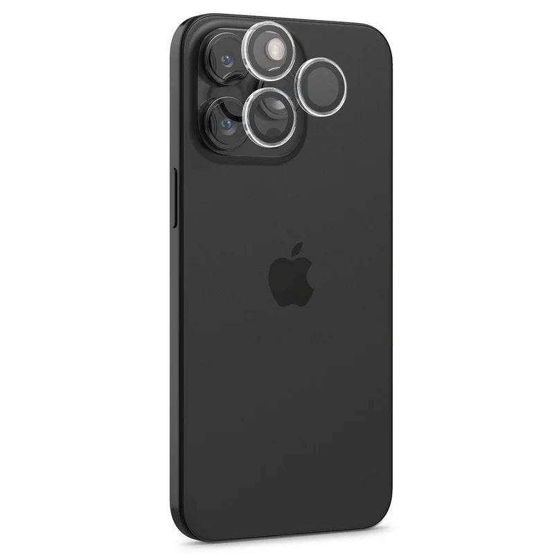 SPIGEN EZ Fit Optik Pro 2PCS Glass Camera Lens Protector for iPhone 17 Pro/Max/16 Pro/Max/15 Pro/Max/14 Pro/Max (Clear)