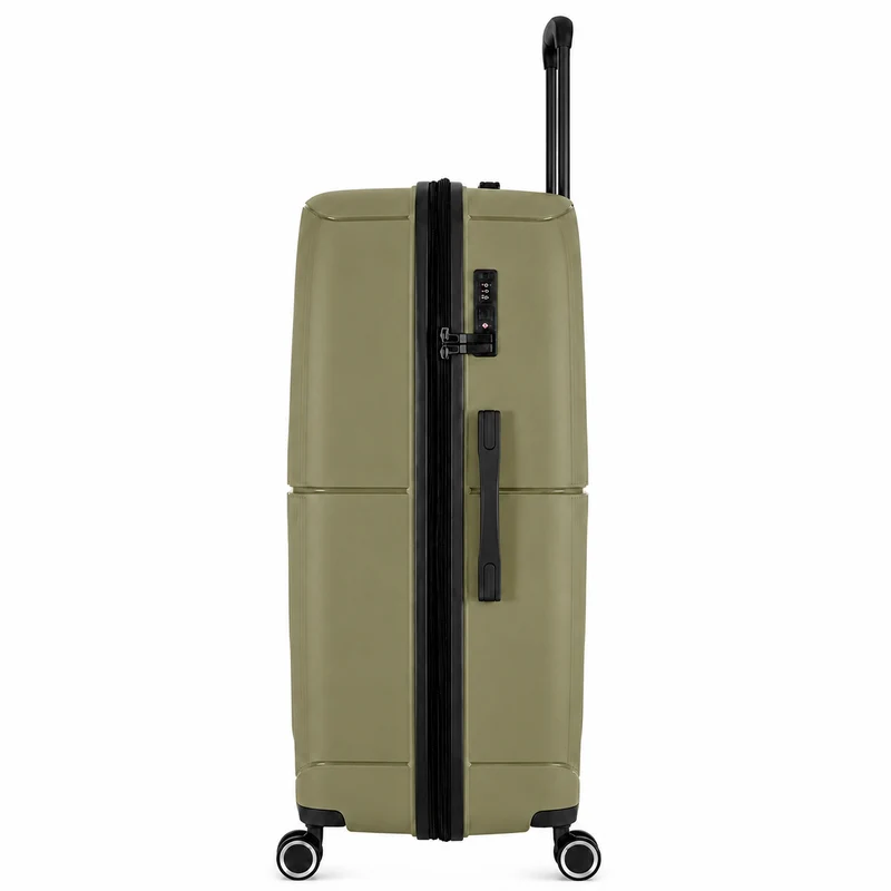 Futura Set of 2 Trolley Travel Luggage Suitcases 28/32" Travel in Pistachio (Medium & Large)