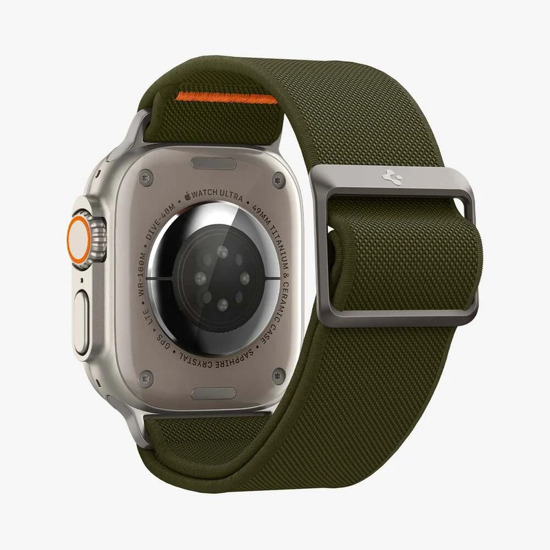Spigen Apple Watch 49mm 46mm 45mm 44mm 42mm Lite Fit Ultra Band (Khaki)