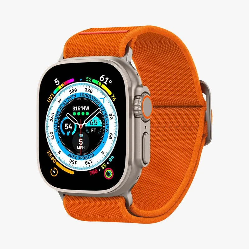 Spigen Apple Watch 49mm 46mm 45mm 44mm 42mm Lite Fit Ultra Band (Orange)