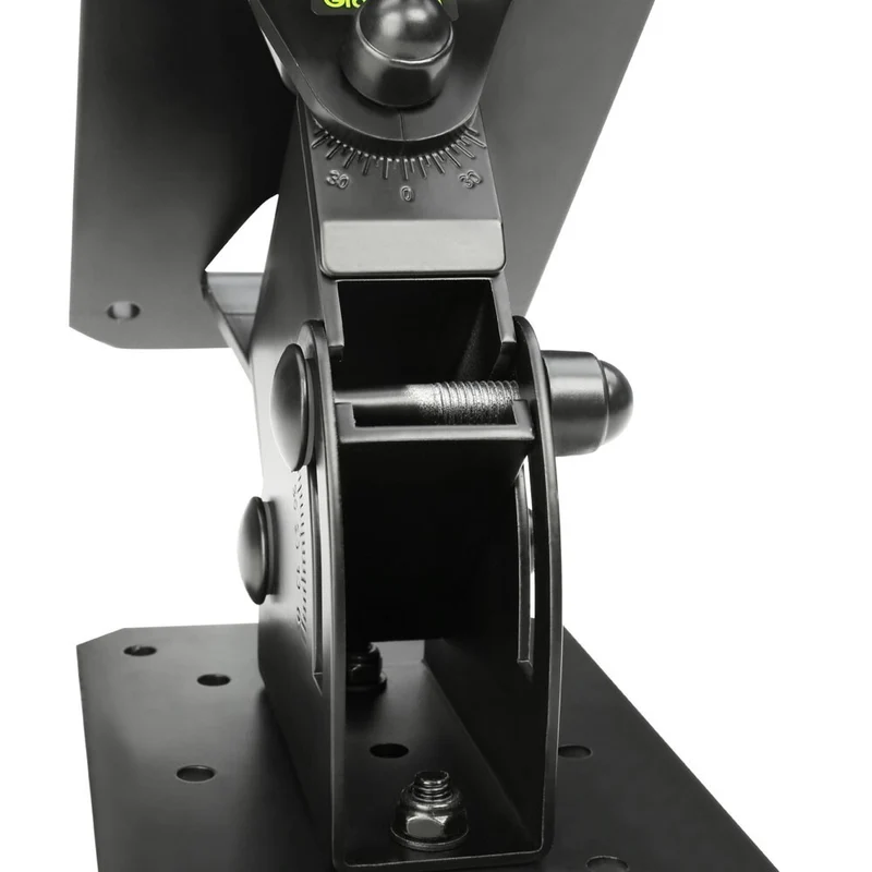 Gravity SPWMBS20B Tilt & Swivel Steel Wall Mount Holder For Speaker 20KG Black