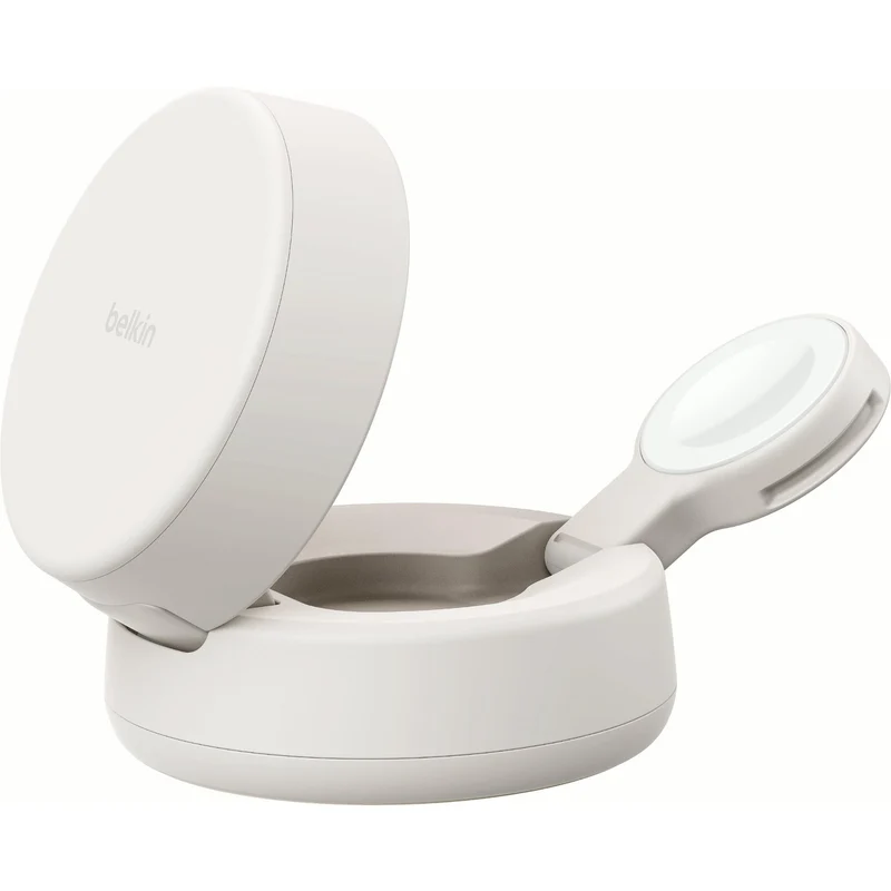 Belkin UltraCharge Pro 2-in-1 Convertible Magnetic Charger (Sand)