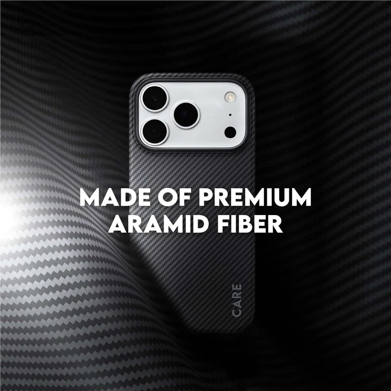 CARE by PanzerGlass Discovery ARAMID Fibre MagSafe Case for iPhone 18 Pro/17 Pro