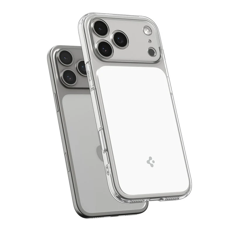 SPIGEN Ultra Hybrid T MagSafe Case for iPhone 18 Pro/17 Pro (Glossy White)