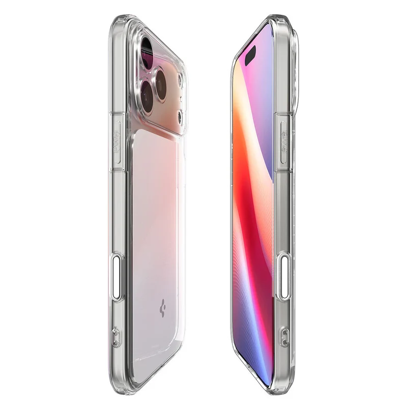 SPIGEN Ultra Hybrid T MagSafe Case for iPhone 18 Pro/17 Pro (Glossy White)
