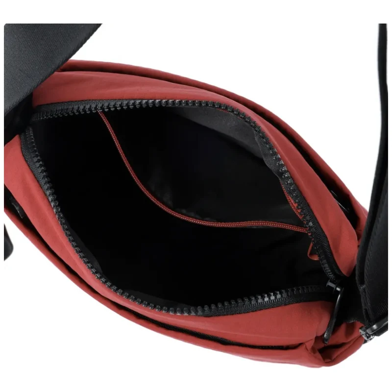 Hedgren Kosho Womens Medium Crossover Shoulder Bag Crossbody Dahlia Red