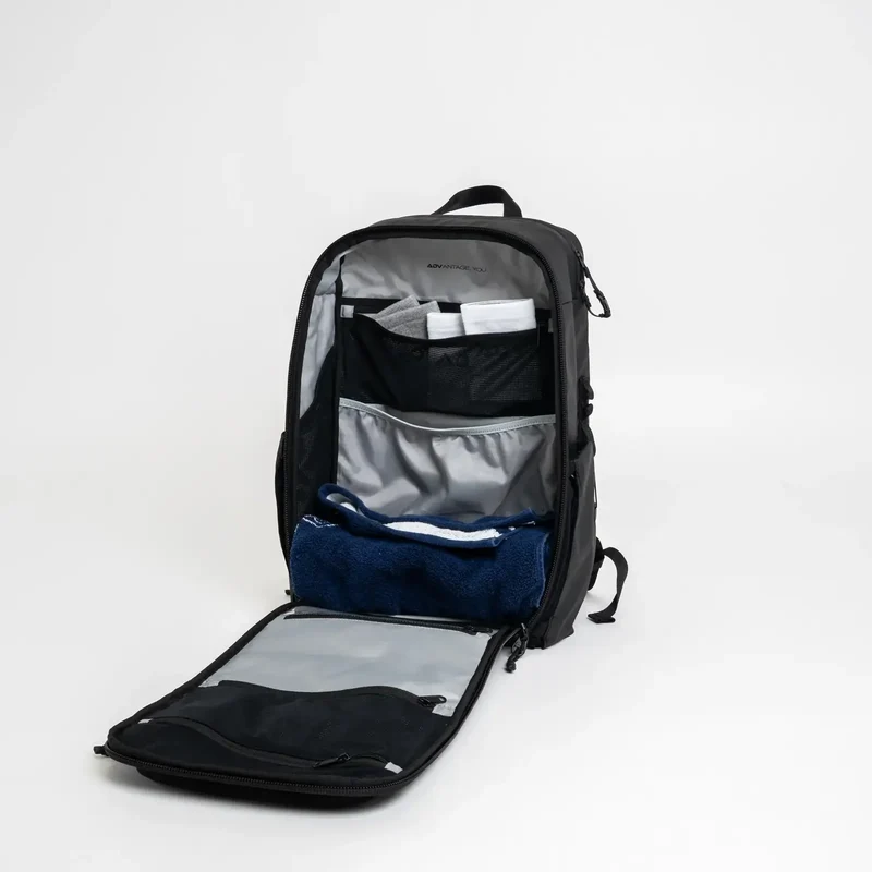 ADV 32L Flex Backpack Bag for Tennis and Pickleball with 16" Laptop Sleeve in Midnight/Grey