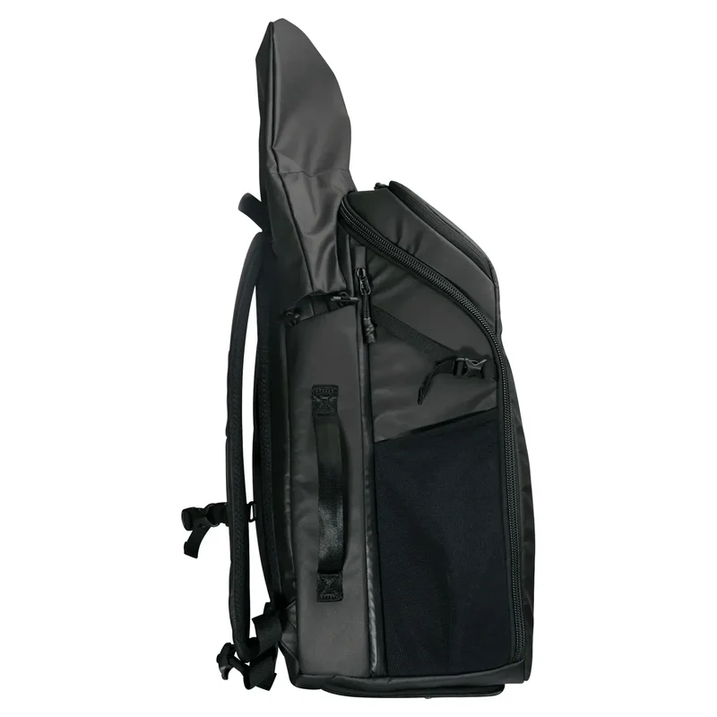 ADV Tennis Backpack V2 Bag (3 Racquet Capacity) with 16" Laptop Sleeve + Cooler in Midnight Black/Charcoal